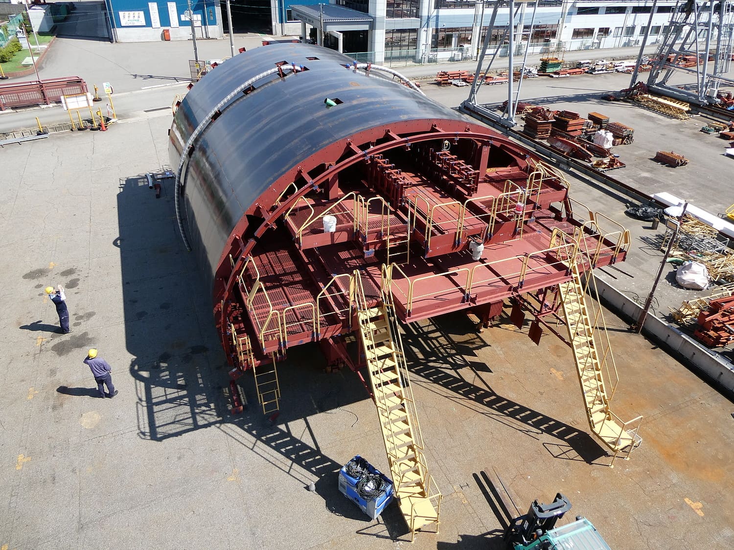 ホース伸縮式連続打設システム