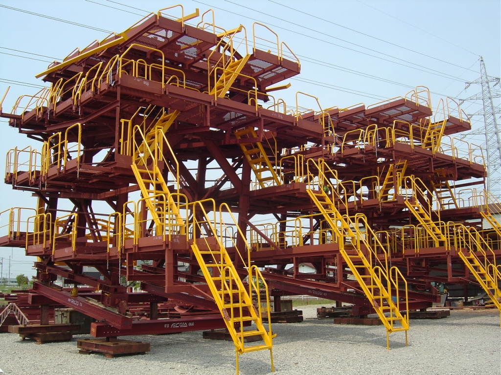 16％勾配用鉄筋台車|北陸建工グループ