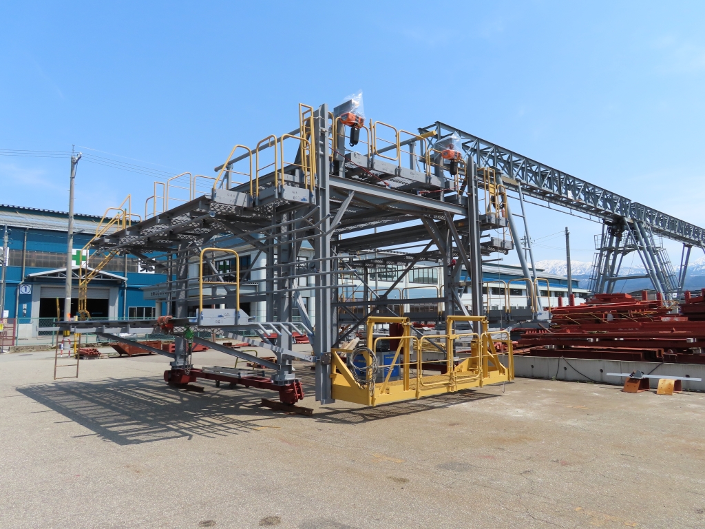 リフター式シート台車|北陸建工グループ