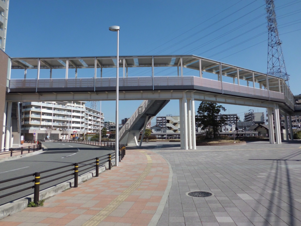 南海電鉄白鷺駅前ペデストリアンデッキ|北陸建工グループ